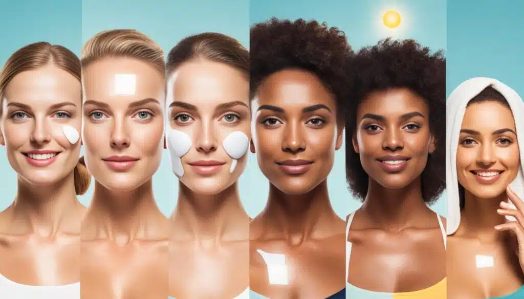 Sunscreen for Different Skin Types
